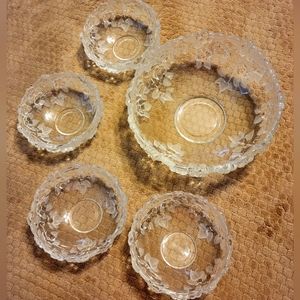 Mikasa Salad/Dessert bowl set